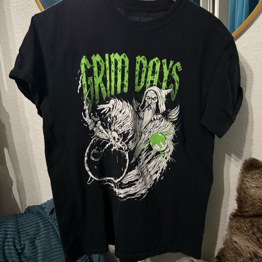Black Graphic Tee